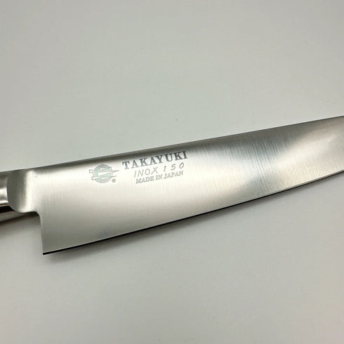 堺孝行 イノックス抗菌カラー 8A鋼 ペティーナイフ POM樹脂 抗菌ハンドル(ブラック)4